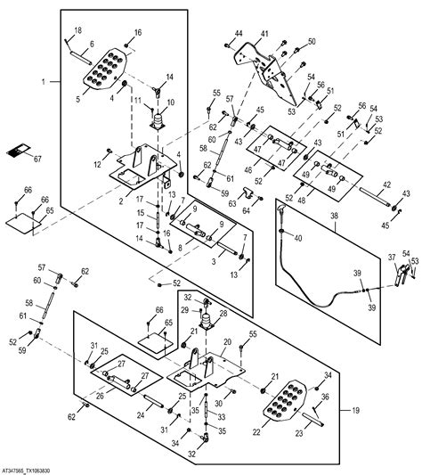 skid steer foot controls not working|Foot pedals Sticking .